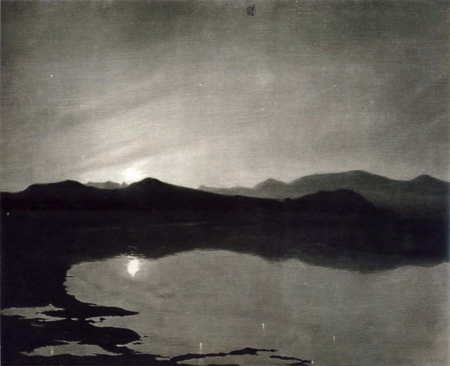 William Stott of Oldham Moonrise